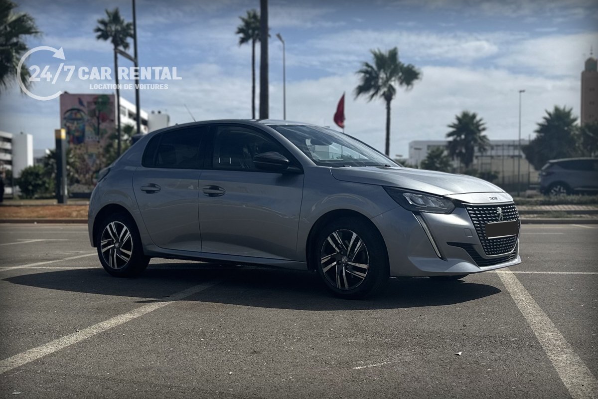 Location Peugeot 208 Aéroport Casablanca